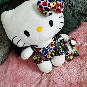 Hello Kitty Plush and Lanyard